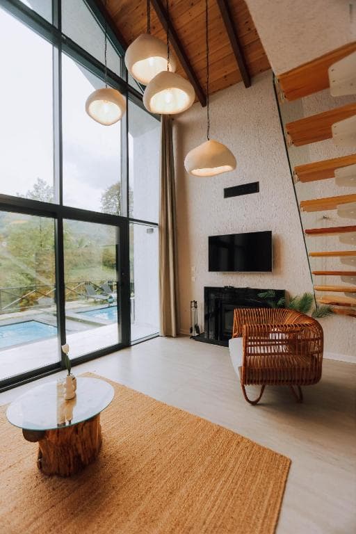 Corner Roof Villa 101 — yaşam alanı ve dekorasyon